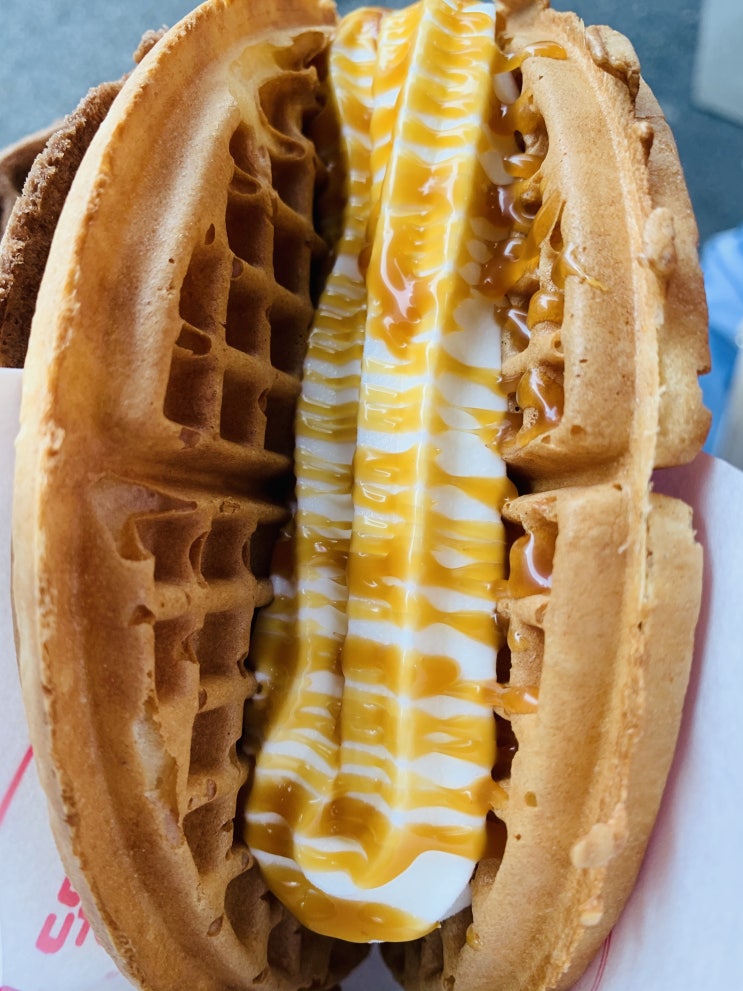  건대 디저트 띵똥와플 맛집 길거리 분위기 좋고 맛까지 끝장남