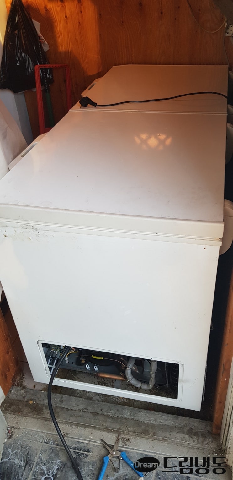 울산 냉장고 수리 (삼산동) 쇼케이스 업소용냉장고 냉장/냉동 창고  참치 냉동고 수리건