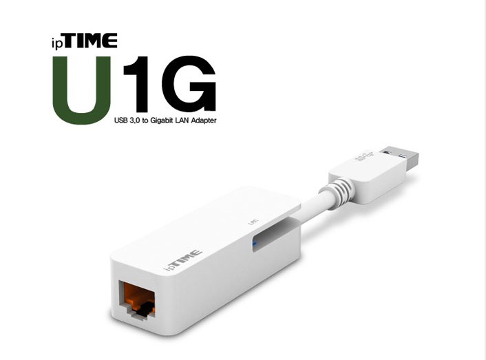  USB 유선 랜카드 ipTIME U1G / ipTIME U1G-C USB3.0 기가비트 랜카드 USB-C Type 랜카드