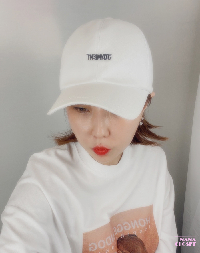  (내돈내산) 여자 볼캡 추천, 얼굴 작아보이는 조이먼트 볼캡 모자