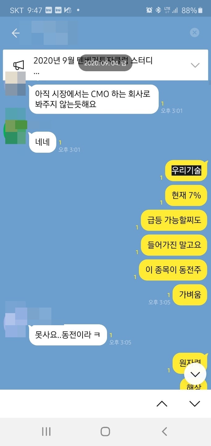 우리기술 주가 이해하기 힘든 상황 연출 : 네이버 블로그