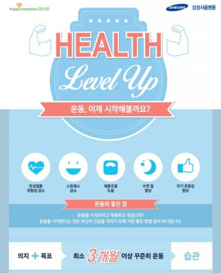  운동, 이제 시작해볼까요
