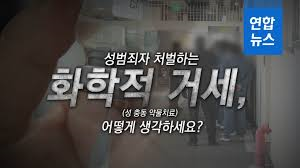 범죄자처벌 화학적거세토론 반대측입장자료 : 인권문제 부작용실효성 범죄자처벌 화학적거세토론 반대측입장자료 : 인권문제 부작용실효성