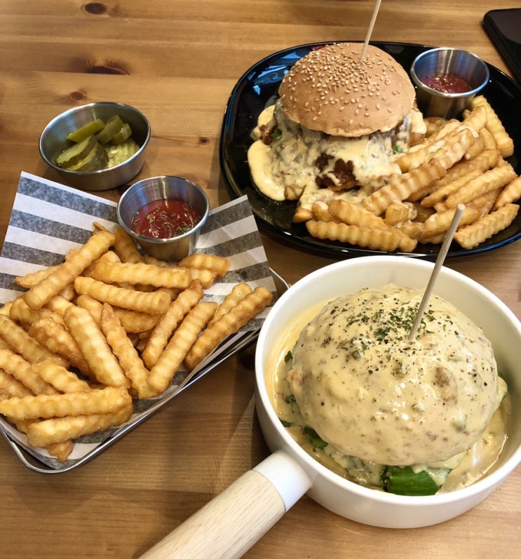 [마곡 맛집] 나우니스 프리미엄급 패티 수제버거의 맛은 다르다!