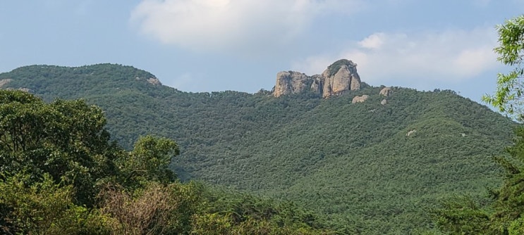 부안 변산반도 국립공원의 우금암 등산 코스(개암사 주차장~월정약수)