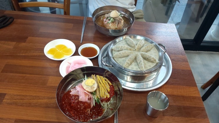  [창원 중동] 해운대제면소 : 한우 사골과 한약재로 육수를 낸 밀면 전문점