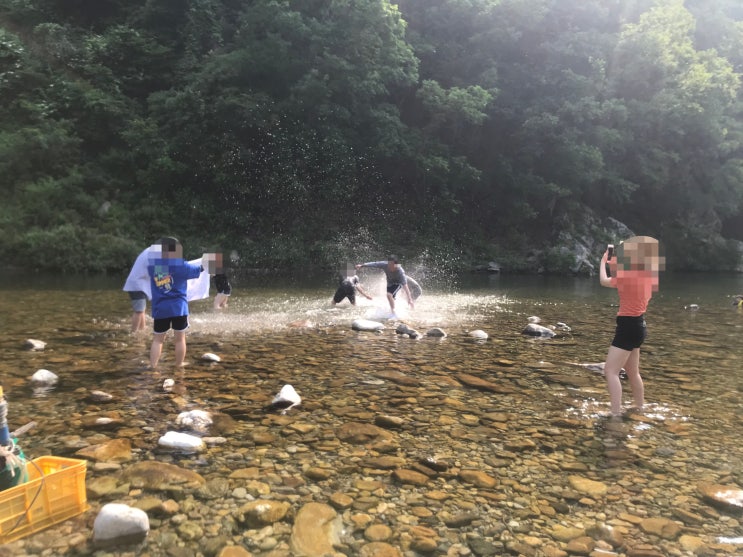 가평 구름계곡 오토 캠핑장에서 바베큐와 함께 시원한 하루 보내기
