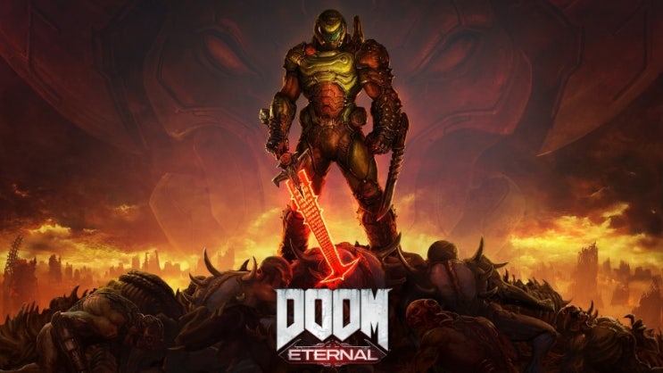 엔비디아 지포스 RTX 3080 둠 이터널 4k 플레이 벤치 프레임 영상 ( Nvidia GeForce RTX 3080 DOOM Eternal 4K Gameplay )