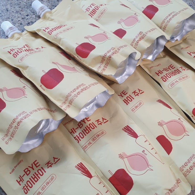  야채 싫어하는 나도 맛있게 먹은 하이바이주스 ABC주스후기