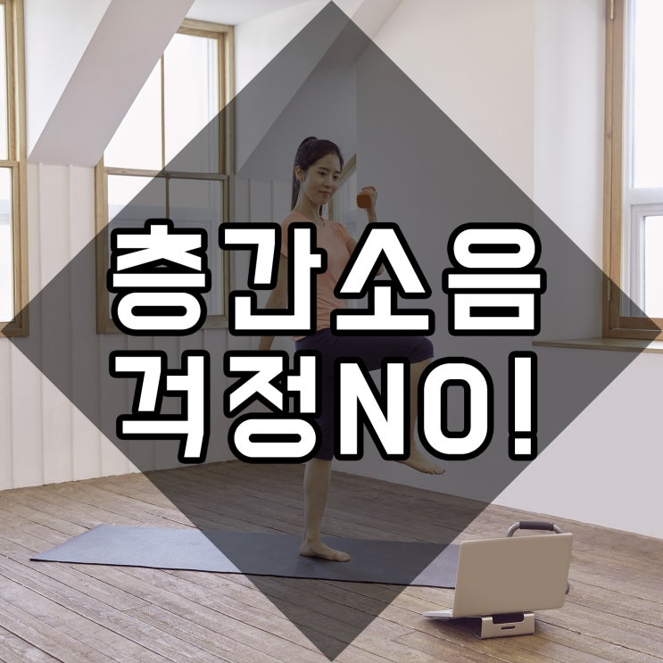  층간소음 없이 전신운동
