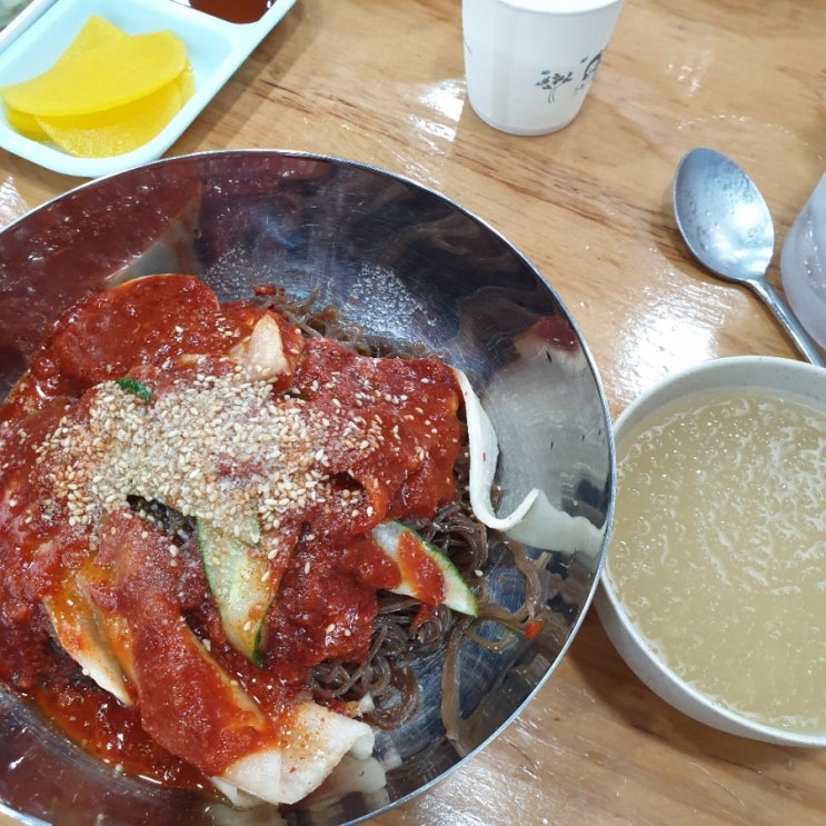  송주불냉면 대신할 맛집, 수원 강원 칡냉면