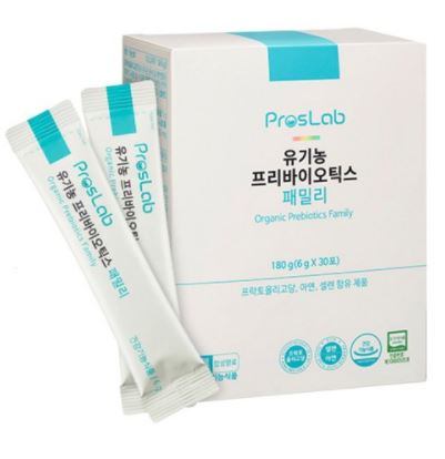  [로켓배송] 프로스랩 유기농 프리바이오틱스 패밀리로 가족건강을 챙기세요!