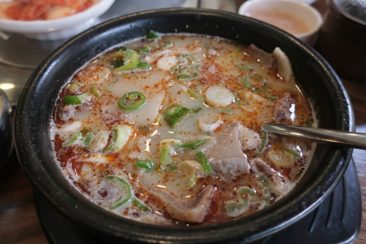  시정순대 배달의민족으로 토지금고 인근 배달 시작