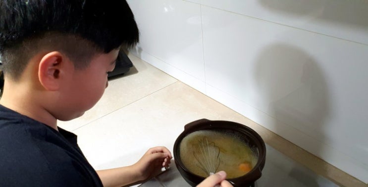  스윗한 서니가 해준 계란찜과 김치볶음밥