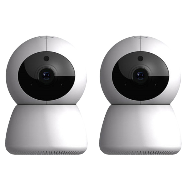  싸드 FULL HD 가정용 홈CCTV IP네트워크 회전형 카메라 미캠 2p, PD204