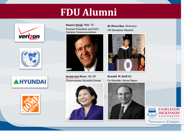 호텔경영학과 4년제 학위, 명문대학 Sprott-shaw + FDU Fairleigh Dickinson (미국호텔경영랭킹 상위권 ...