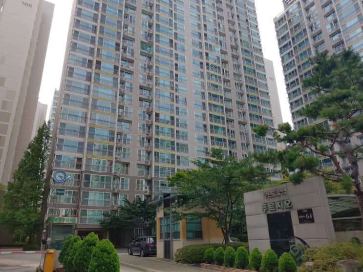  부천 아파트썬팅 중동 푸르지오아파트 열차단썬팅 자외선차단썬팅 단열필름 유리코팅