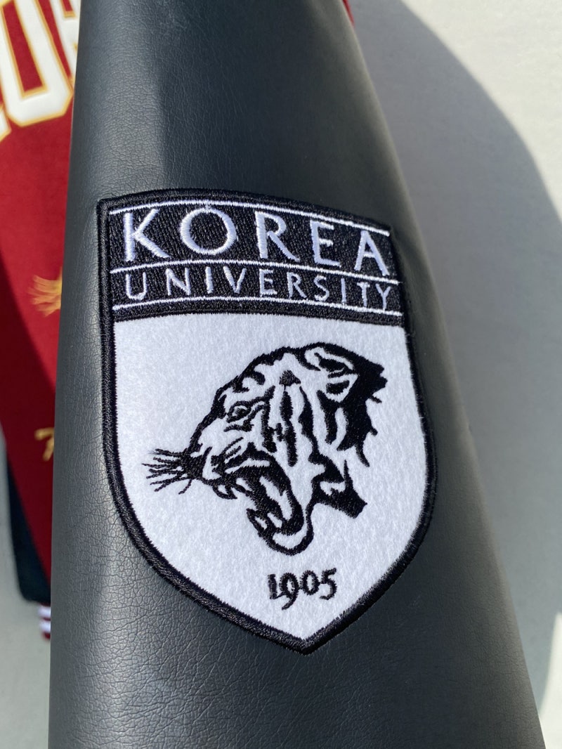 고려대학교 x 팀팩토리 야구점퍼 과잠바 학잠 공구 I 베이직 스타디움 자켓 : 네이버 블로그