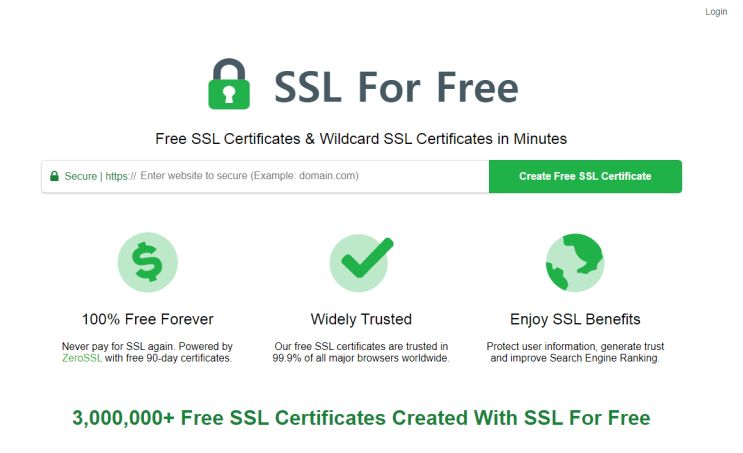 https - SSL 무료 인증서를 받아보자!