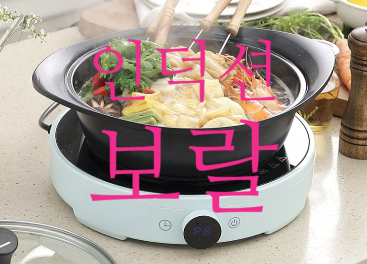  1인가구엔 보랄 인덕션이 효자템!
