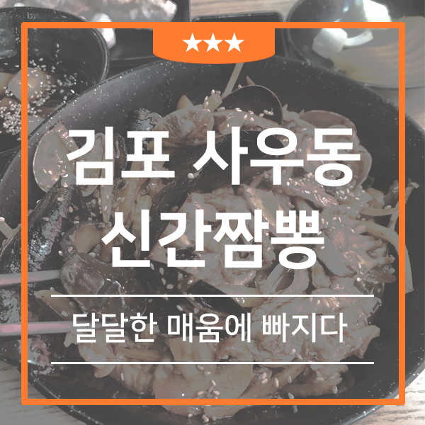 달달한 매움에 빠지다 김포 사우동 신간짬뽕(feat. 김포 짬뽕 찹쌀 탕수육 맛집 일상 혼밥러)