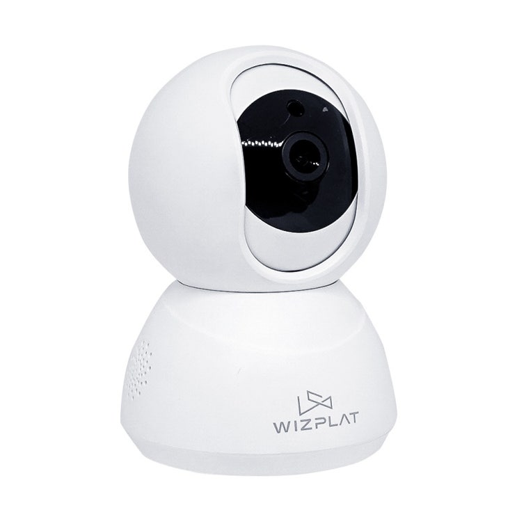 위즈플랫 WIZCAM IP CCTV 네트워크 카메라 화이트 115 x 78 mm 210g, WIZCAM W200P