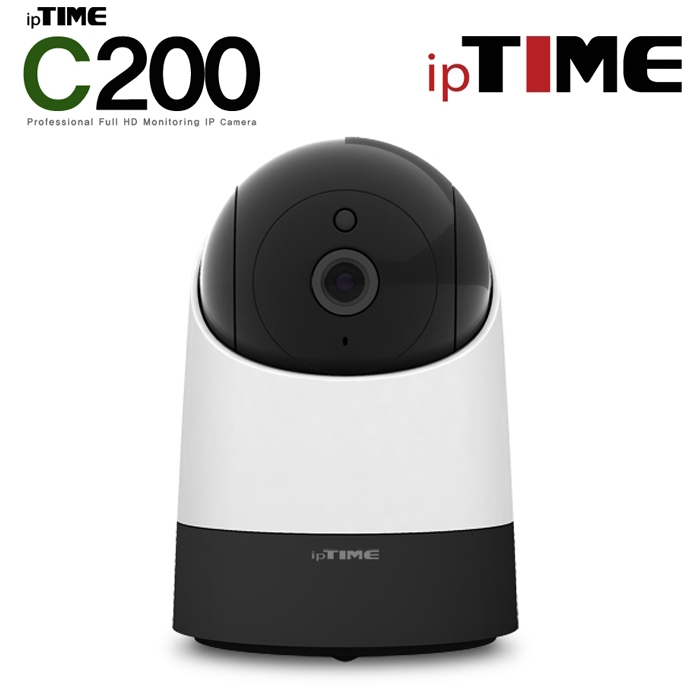  ipTIME C200 실내용 IP카메라 CCTV 포토 동영상상품평 등록시 스타벅스커피2잔증정, ipTIME C200 IP카메라