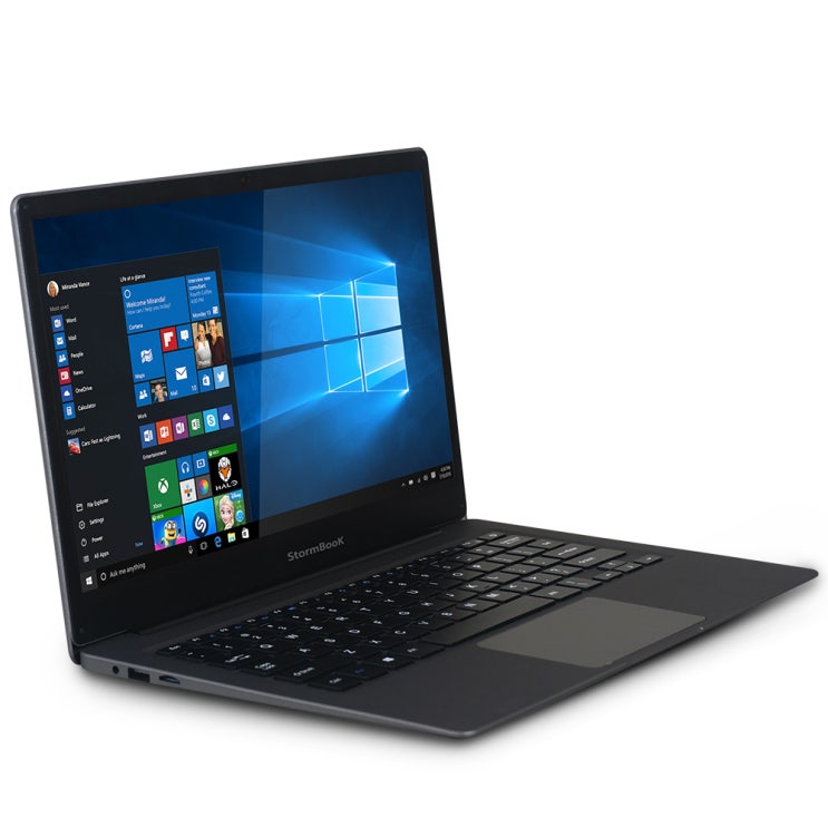  아이뮤즈 스톰북 13 플러스 노트북 다크그레이 StormBook13 (아톰-Z8350 33.7cm WIN10 Home), 포함, eMMC 64GB, 2GB