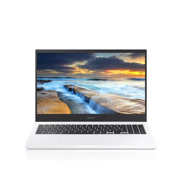  삼성전자 노트북 플러스 퓨어화이트 NT550XCR-AD1WA (셀러론-5205U 39.6cm), 미포함, NVMe 128GB, 8GB