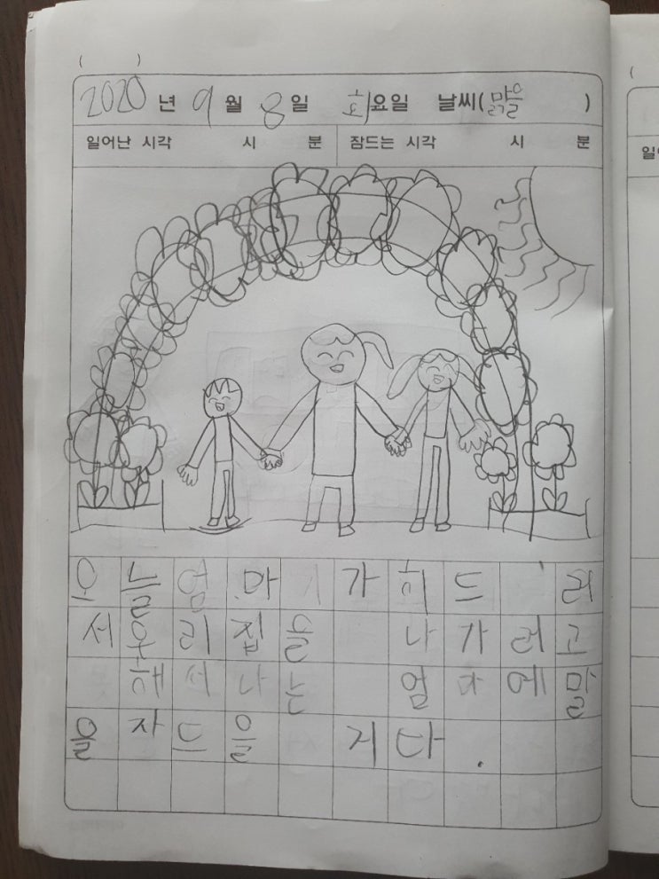 엄마의 독백_feat.아들 그림일기 엄마의 독백_feat.아들 그림일기