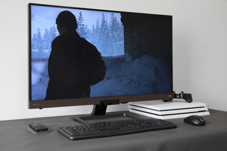  32인치 4K 모니터 : 플스와 어울리는 BenQ EW3280U