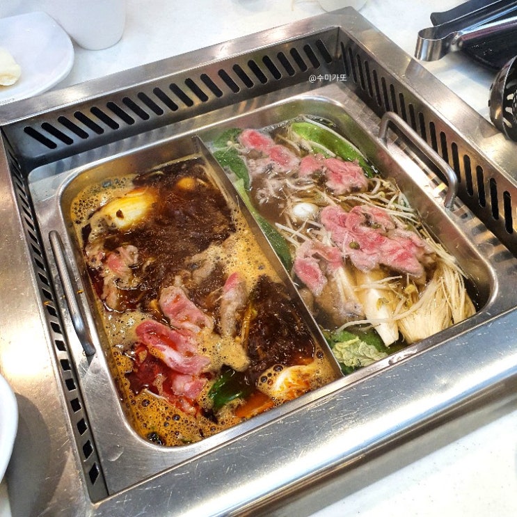  [을지로입구맛집] 친구들과 개강파티_무한리필로 먹을 수 있는 찐~ 훠궈맛집 명동마카오도우라오 본점