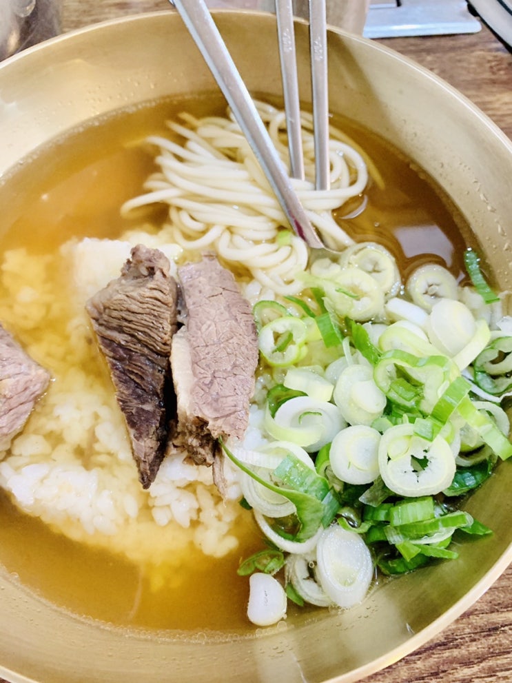  애성회관, 한우곰탕 시청맛집