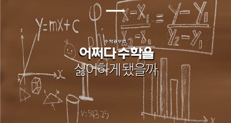  [수학 공부법] 어쩌다 수학을 싫어하게 됐을까 (부제: 수학 원리 / 일차 방정식)