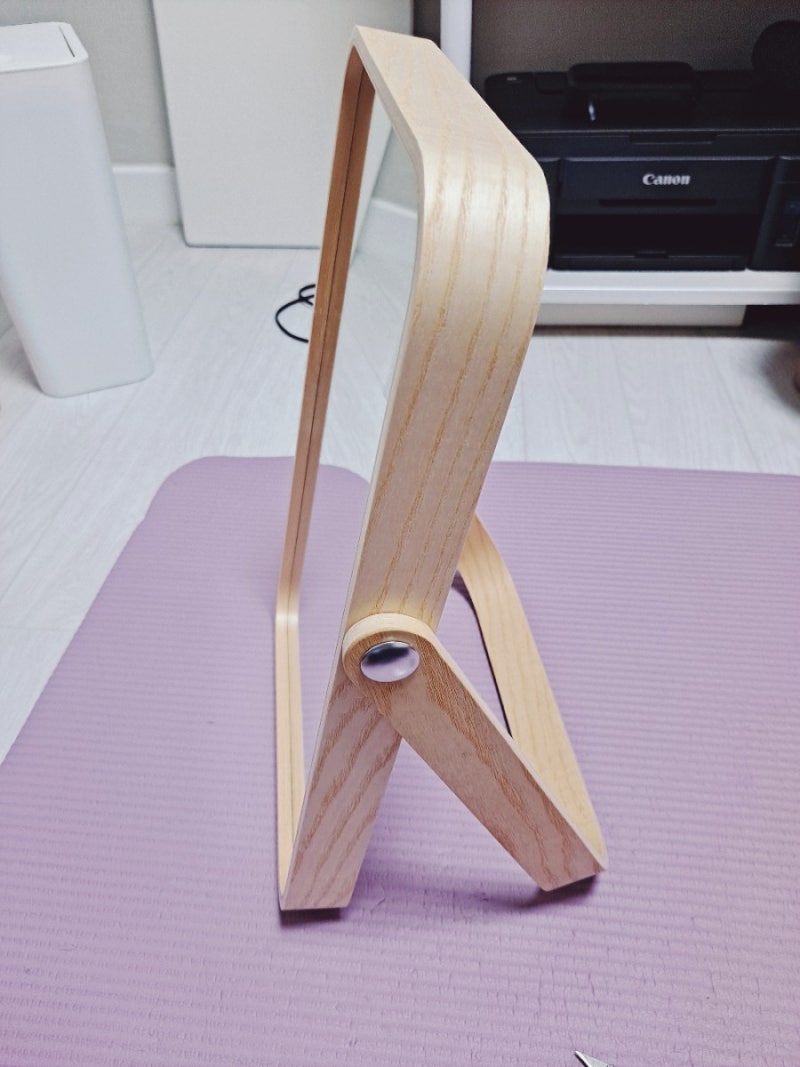 이케아 이코르네스 탁상 거울 : 5분이면 조립 가능한 원목거울 추천