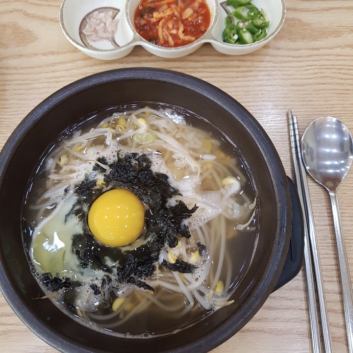  아산 콩나물국밥 맛집, 24시 전주 명가 콩나물국밥 둔포점