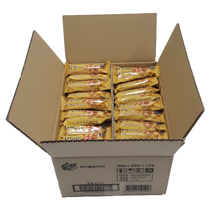  자연이야기 23곡 곡물과자 100p, 1100g, 1박스