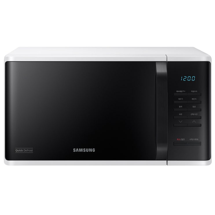  삼성전자 세라믹 전자레인지 화이트 23L 버튼식, MS23K3513AW