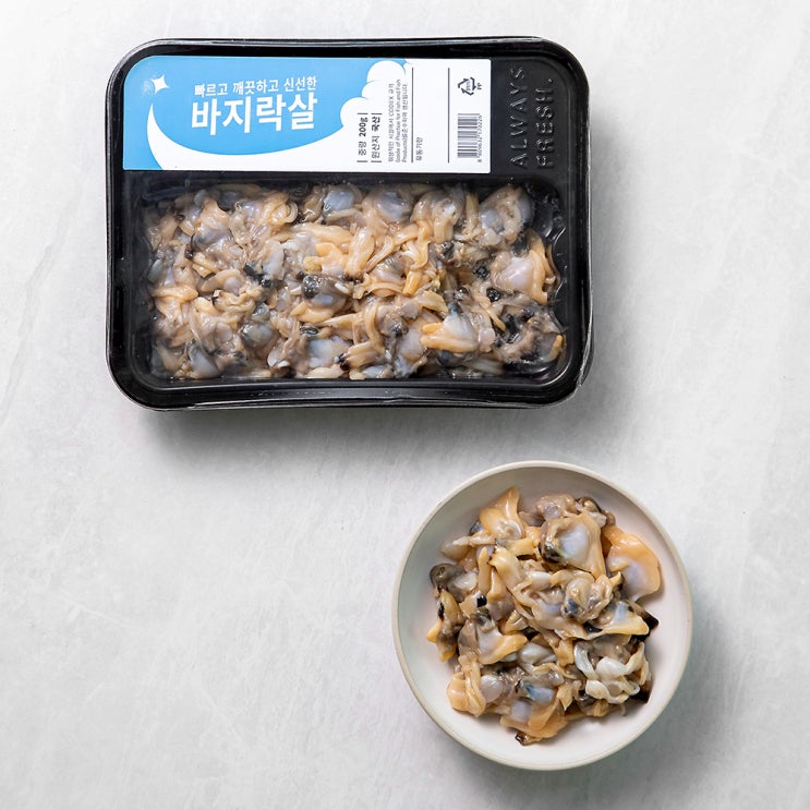  바지락살 (냉장), 200g, 1팩