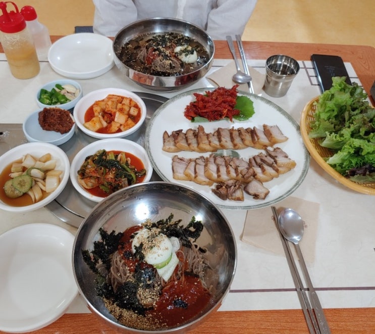  부채길막국수 : 강릉 바다부채길 맛집