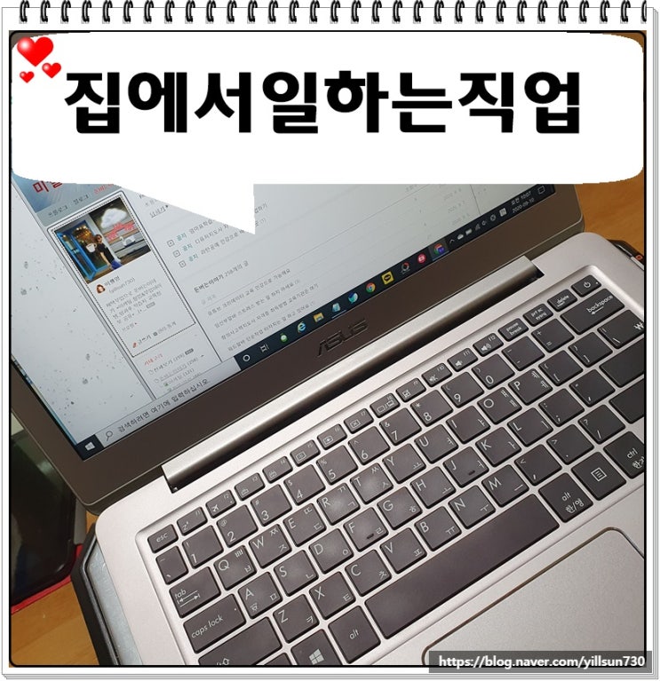  집에서 일하는 직업 다른 거 필요 없다
