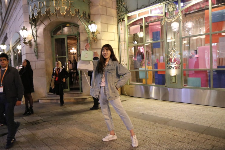  [ 유럽 신혼여행 ] 17. LADUREE 마카롱 구입 / Cafe di Roma 저녁식사