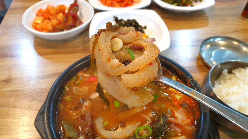 [선릉역/역삼동] 수구레 국밥 한 그릇 '감자 보리밥'
