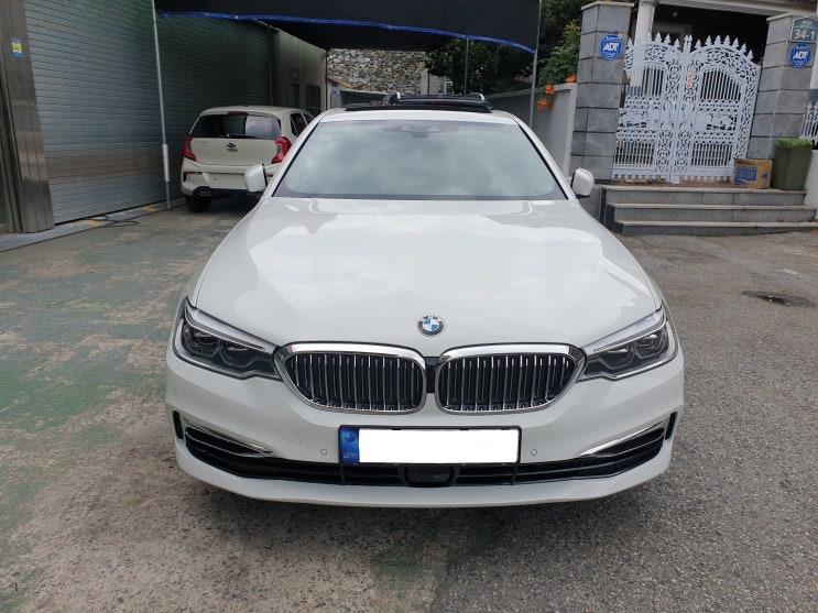  [5시리즈] BMW 520i Luxury 9월 프로모션 출고 후기 (알파인 화이트 / 모카 시트) 대구 구미 경북