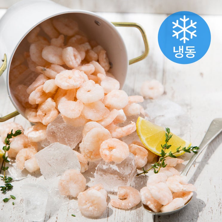  사랑해어 자숙새우살 (냉동), 600g (100~200 마리), 1개