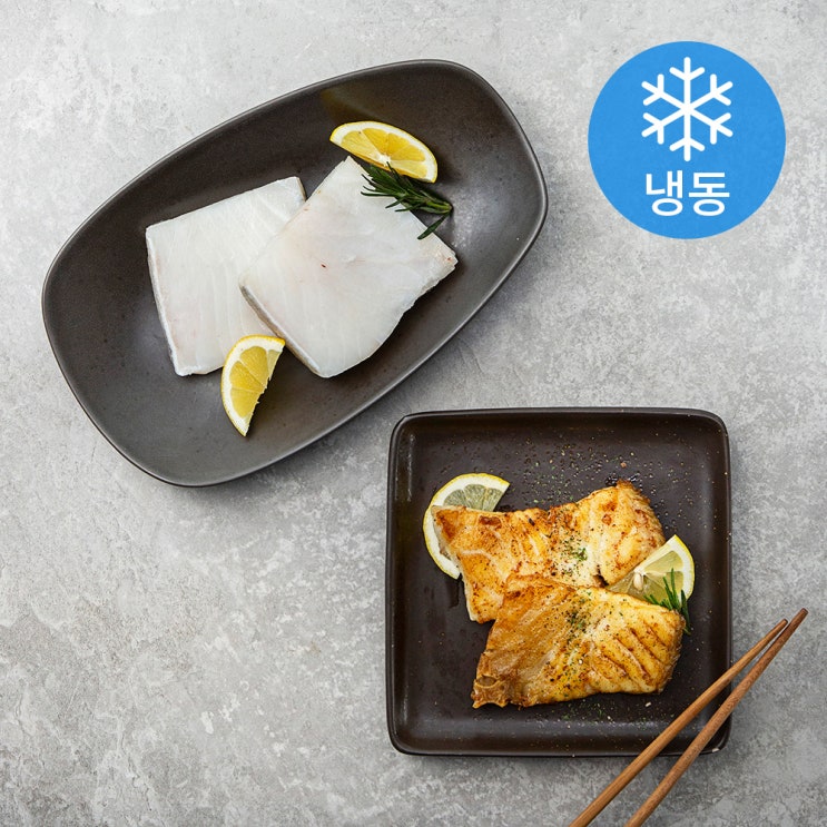  사랑해어 메로 몸통 구이용 (냉동), 400g, 1팩, 냉동보관