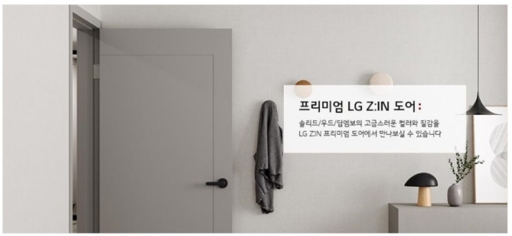  LG지인 도어