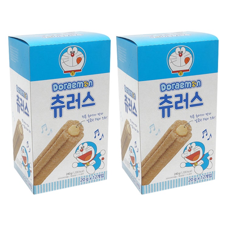  도라에몽 츄러스 과자, 20g, 24개입