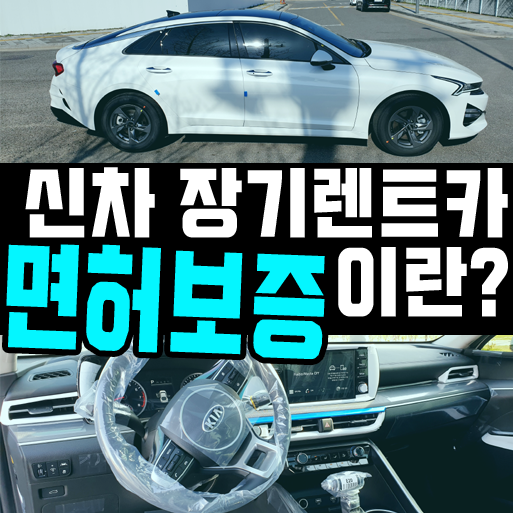  운전 면허 없이 장기렌트카 가능할까요? [면허보증 제도]
