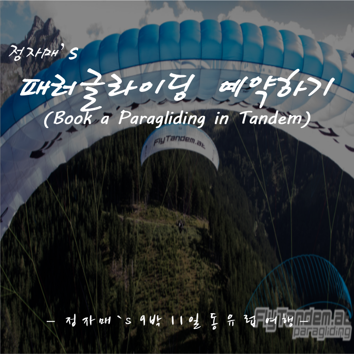  #14 오스트리아 패러글라이딩 예약방법_잘츠부르크, 장크트길겐, 할슈타트